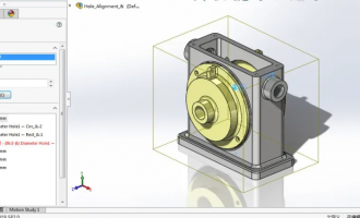 SolidWorks中的装配体检测之——孔对齐