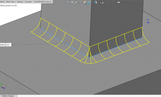 SOLIDWORKS高级零件建模：通过“局部边缘”调整圆角