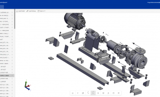 Web端3D轻量化引擎助力Eurostep应用开发实现数据可视化访问！
