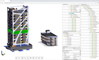 3D Web轻量化引擎HOOPS Communicator如何优化AEC领域大模型体验？