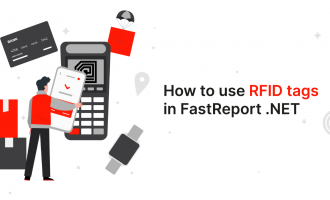 报表控件FastReport .NET中如何使用RFID标签？